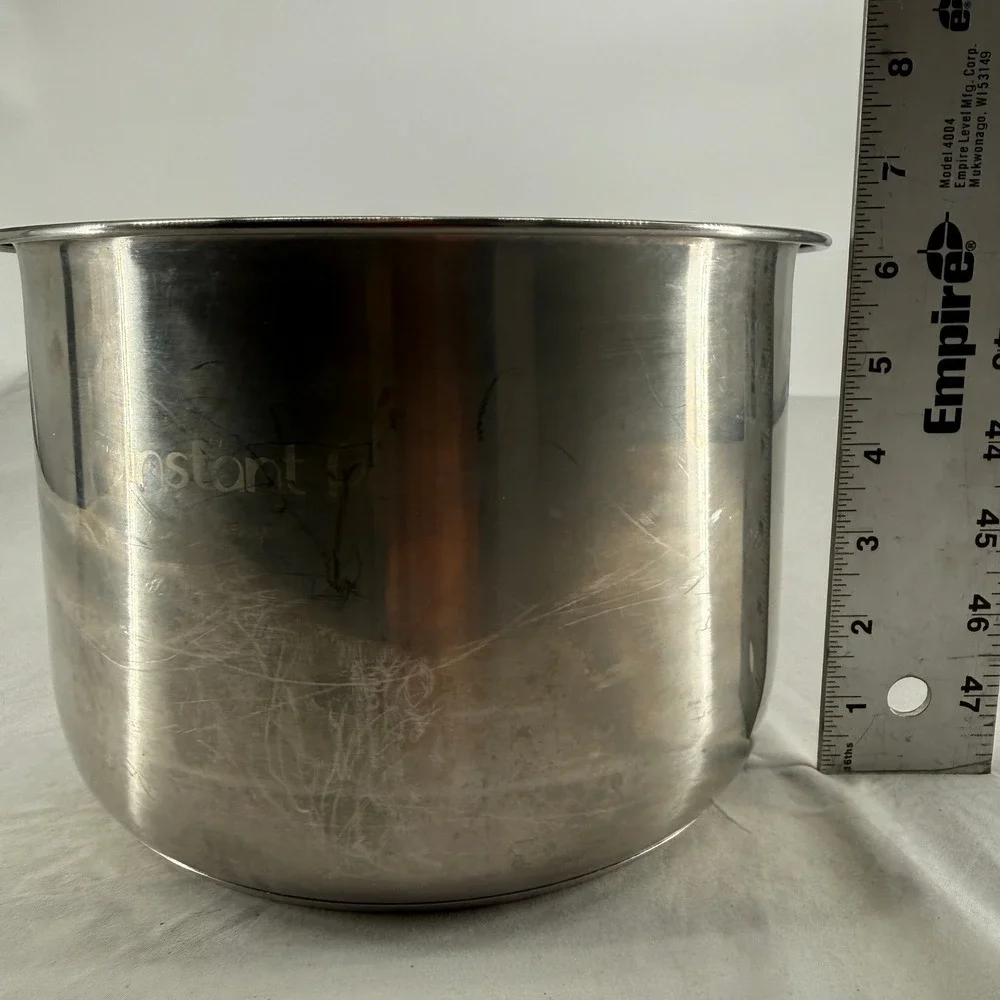 Instant Pot 6 Quart Stainless Steel Inner Cooking Pot Insert AF21420 Silver